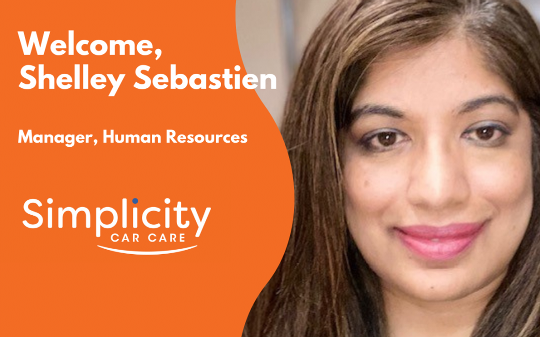 Simplicity Car Care welcomes Shelley Sebastian as Manager, Human Resources