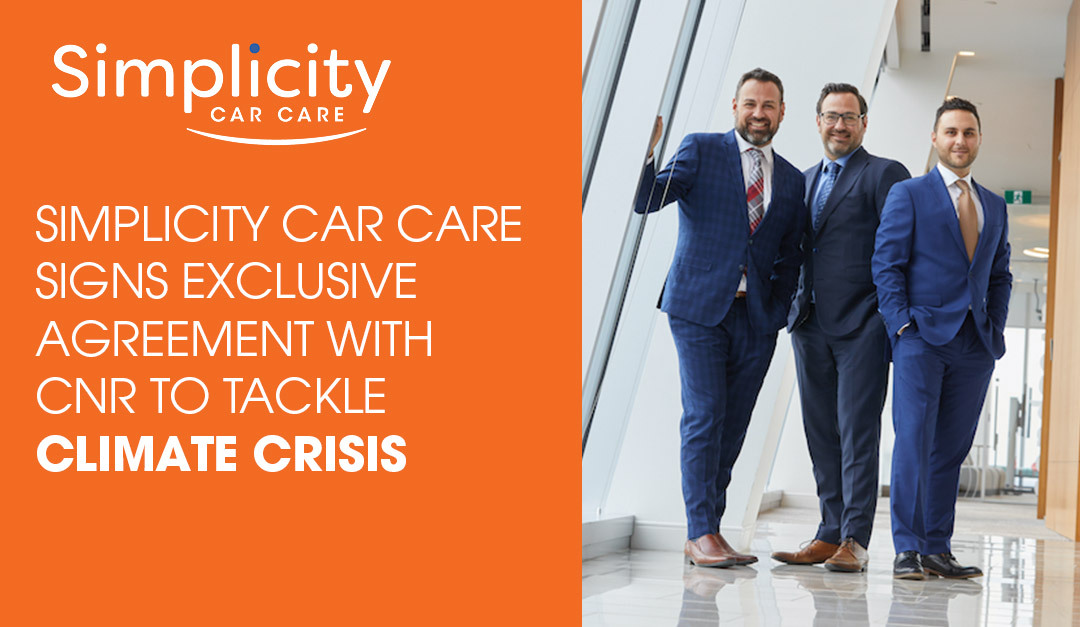 Simplicity Car Care Signs Exclusive Agreement With Carbon Neutral Repair To Tackle Climate Crisis